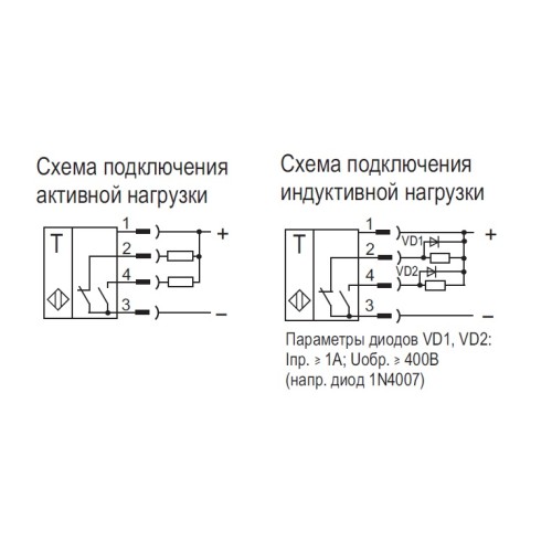 Бесконтактный выключатель OUR NC5P5-43N-R50-LZS4