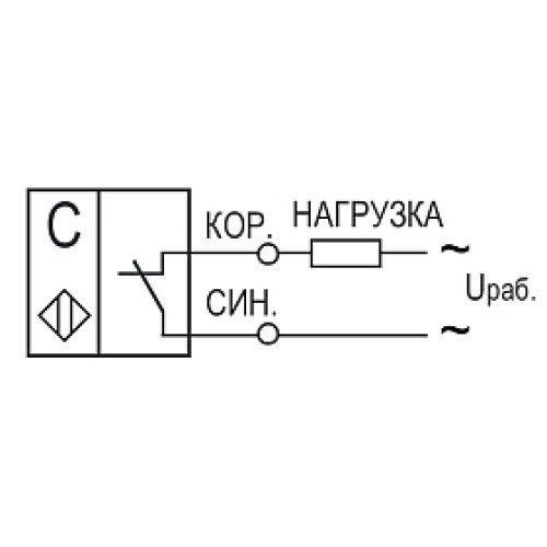 Бесконтактный выключатель CSN E41P5-025.15-10-L
