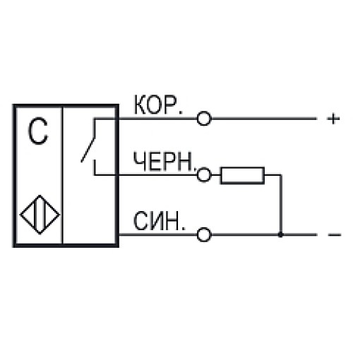 Бесконтактный выключатель CSN E8A5-31P-15-LZ
