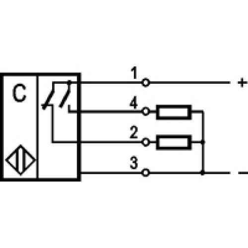 Бесконтактный выключатель CSN ET8A5-43P-20-LZ