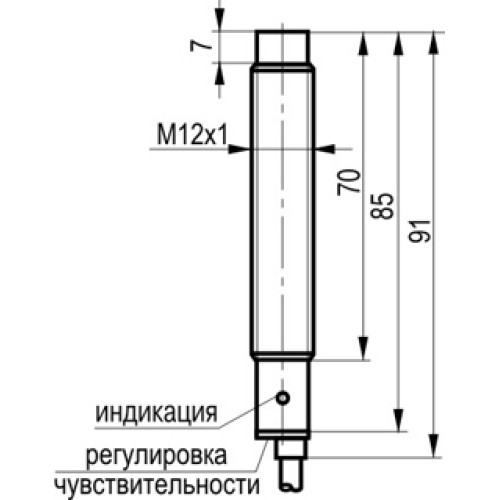 Бесконтактный выключатель CSN E24B5-31N-7-LZ