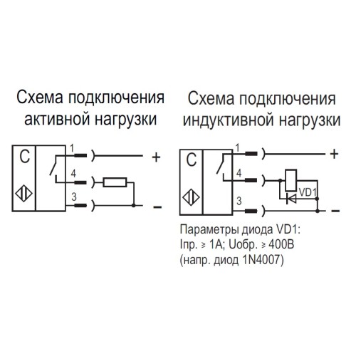 Бесконтактный выключатель CSNt WC42B8-31P-20-LZS4-2C