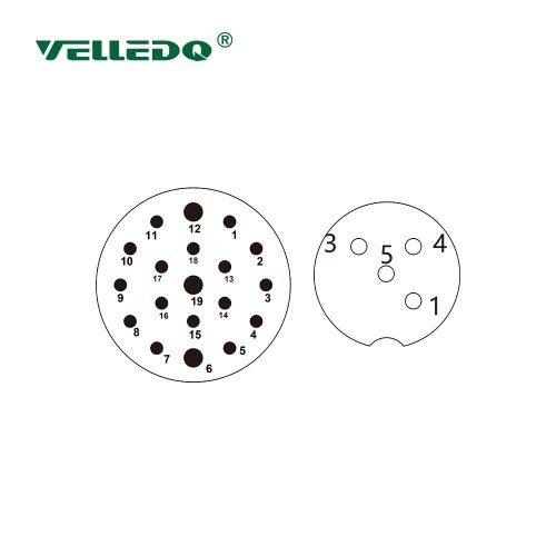 M12-A3-12K4-M23 Распределительная коробка