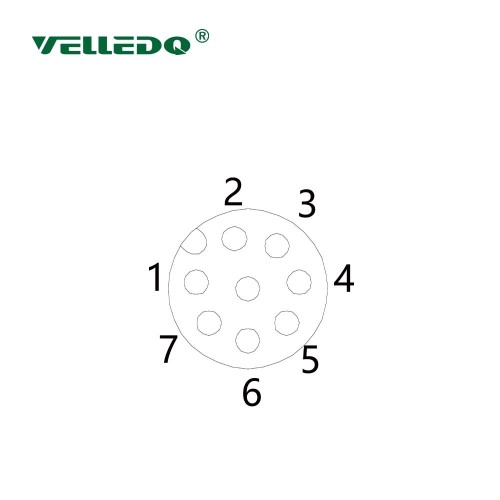 FLQ-M12-F08(M16)-HB  Монтажный разъем