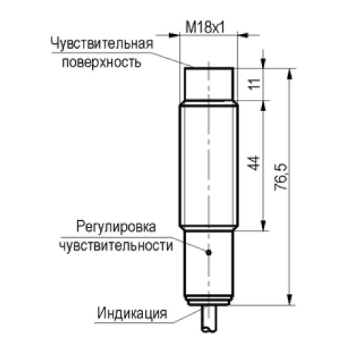 Бесконтактный выключатель CSN E41P5-024.15-10-L