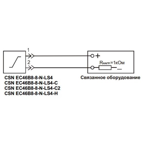 Бесконтактный выключатель CSN EC46B8-8-N-LS4