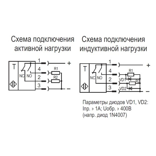 Бесконтактный выключатель OS IC61P-43P-16-LES4
