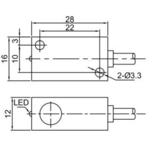 LE16SN04DPC Индуктивный датчик