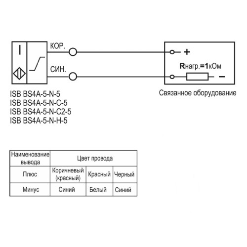 Индуктивный датчик взрывобезопасный ТЕКО ISB BS4A-5-N-5