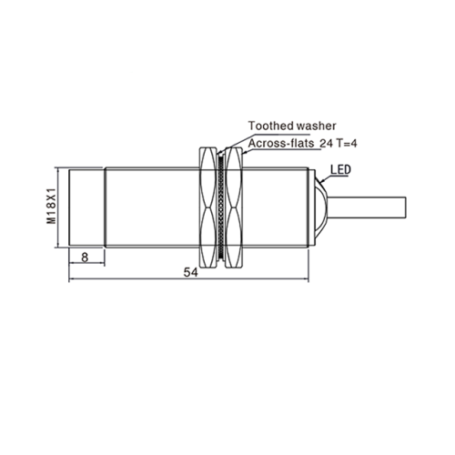 TAN18-07PV Индуктивный датчик