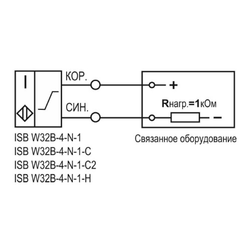 Индуктивный датчик взрывобезопасный ТЕКО ISB W32B-4-N-1-C