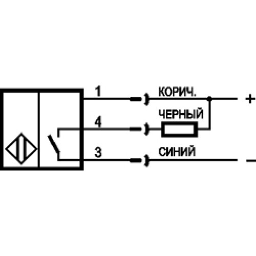 Бесконтактный выключатель OX AC42A-31N-4000-LZS4