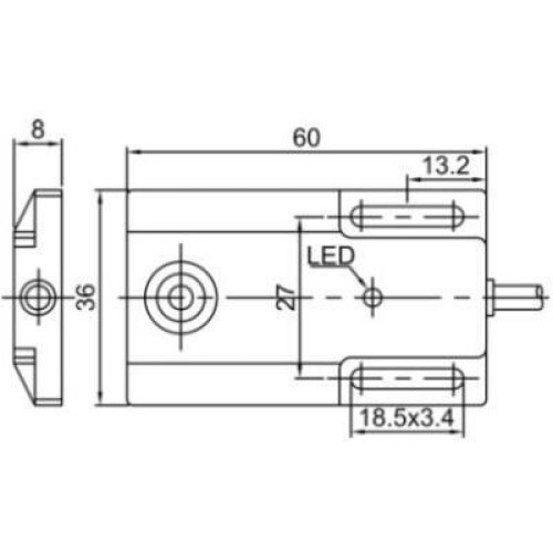 LE36SF05DPC Индуктивный датчик
