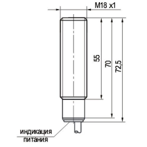 Бесконтактный выключатель OY A44A-2-2,5-P