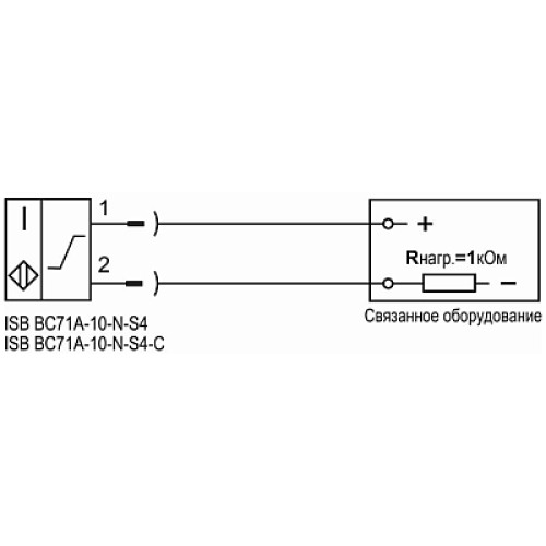 Индуктивный датчик взрывобезопасный ТЕКО ISB BC71S8-10-N-S4-C