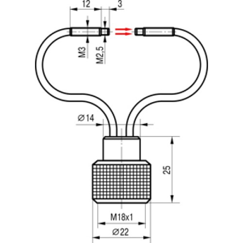 Оптоволоконная насадка OFT A4-001P