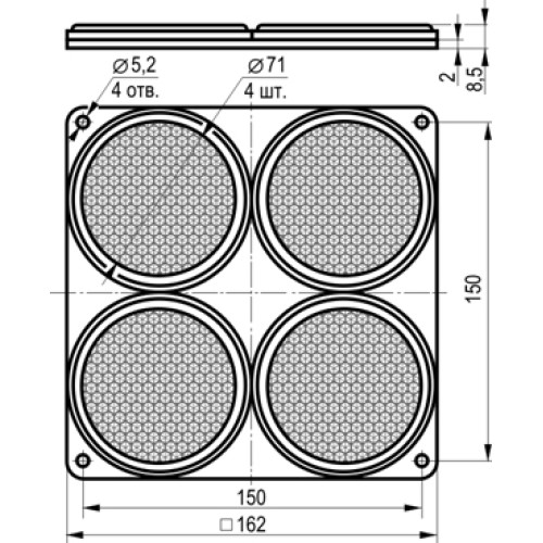 Световозвращатель OR6