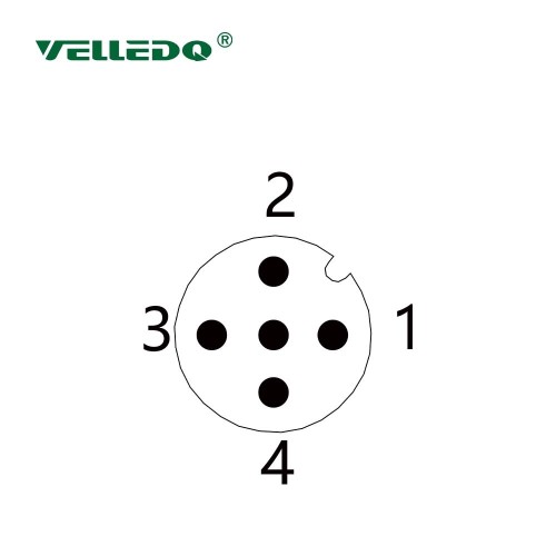 M12P-M05S-2.0PVC/BK Соединитель