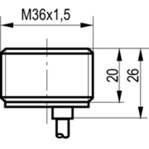 Бесконтактный выключатель ISB BS8A-12-N-C