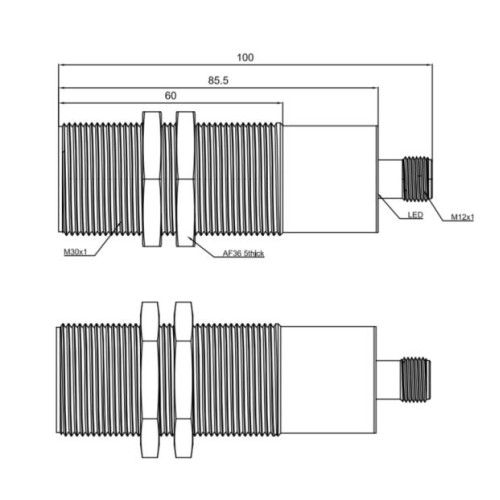 UR30-CM2DNH Ультразвуковой датчик