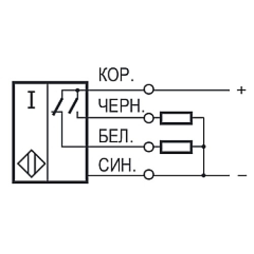 Бесконтактный выключатель ISN IF7P8-43P-40-LZ-C-VP