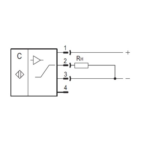 Бесконтактный выключатель CSA EC49A8-32P-500U-PR18