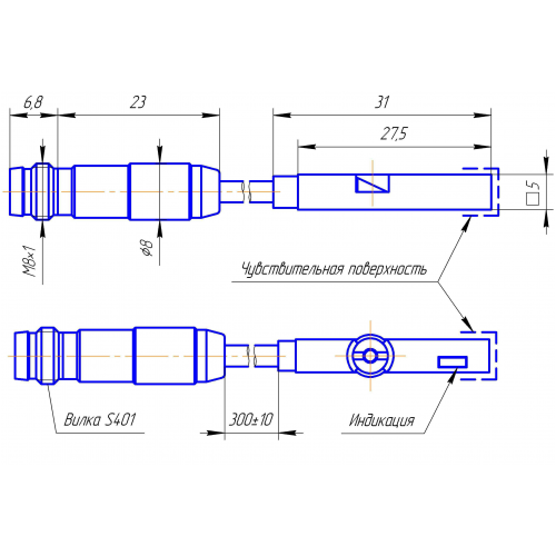 Магниточувствительный датчик положения ТЕКО MH FE8CPM-31P-LS401