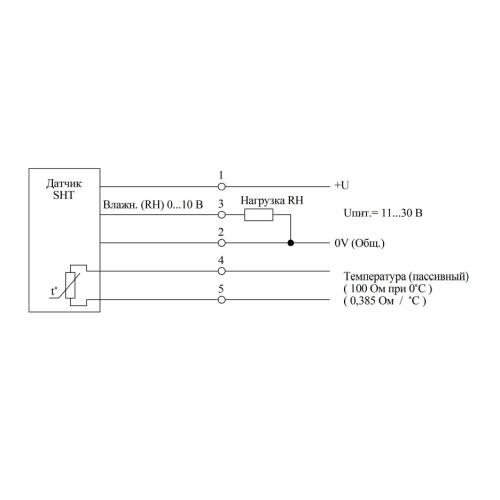 Датчик влажности и температуры SHT iT7P5-56P-140A-Z