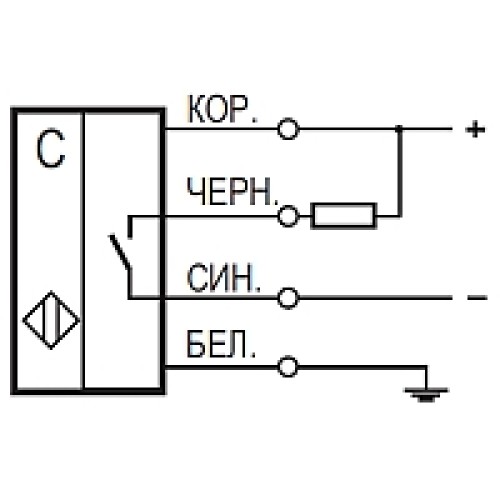 Бесконтактный выключатель CSN E47S8-31NG-12-LZ