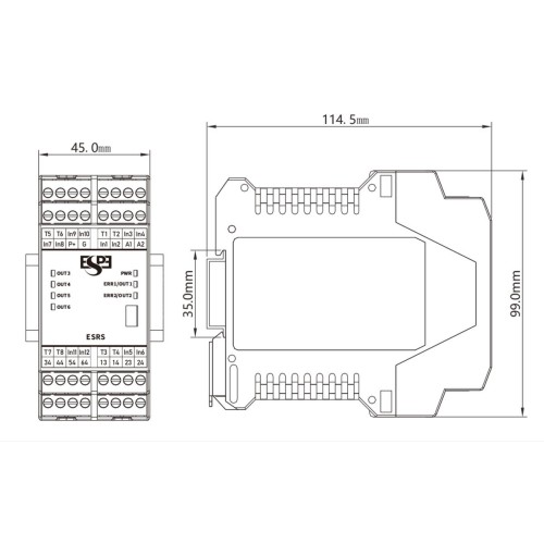 Реле безопасности ESPE ESRS