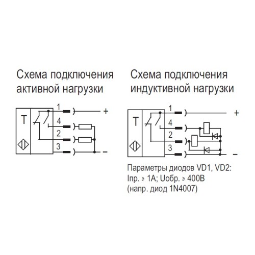 Бесконтактный выключатель OUR NC6P5-43P-R80-LZS4
