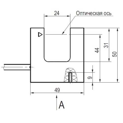 Бесконтактный выключатель OU N31P5-31P-24-LZ