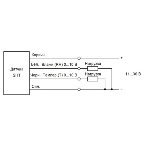Датчик влажности и температуры SHT Z51P5-41P-LZ
