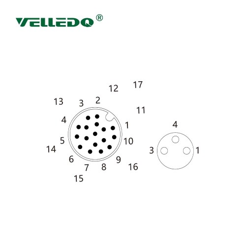 M8-A3-12K3P-M12 Распределительная коробка
