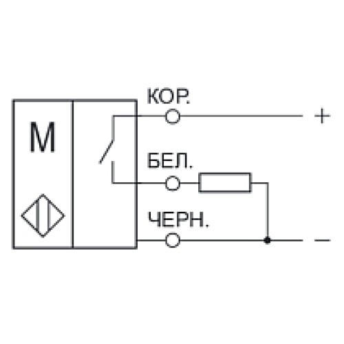 Магниточувствительный датчик положения ТЕКО MS GR2P-31-L-4F