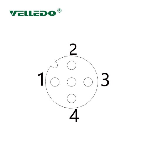 M12P-F05T-10.0PUR/BK Соединитель