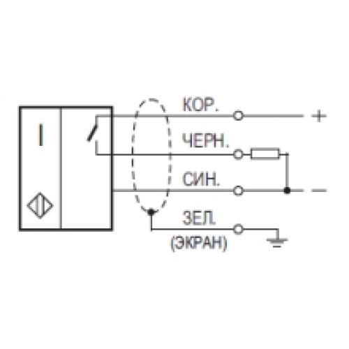 Индуктивный датчик ТЕКО ISBm WG46B8-31PS-4-Z-1C-VP1-10
