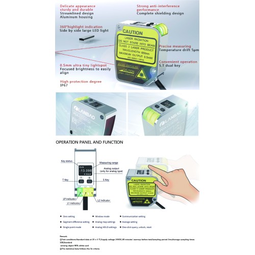 PDA-CC50DGR Оптический датчик