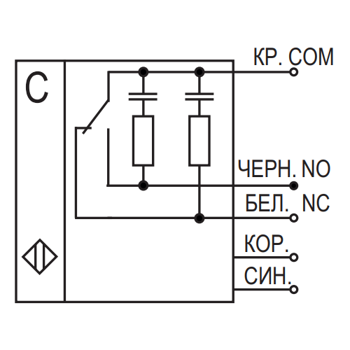 Бесконтактный выключатель CSN E88P-86-20-L