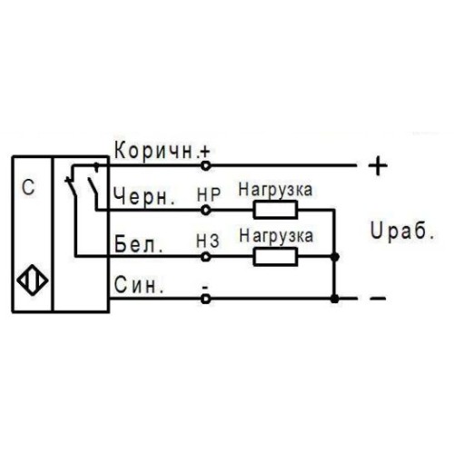 Бесконтактный выключатель CSN ZG81B8-43P-S-LZ-10