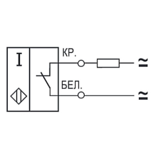 Бесконтактный выключатель ISN IF7P8-12-40-LZ-C-V