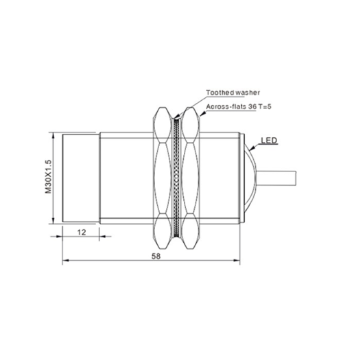 TDN30-15HC Индуктивный датчик