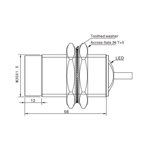 TAN30-14PA Индуктивный датчик