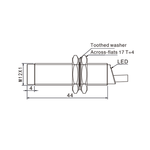 TAN12-04PV Индуктивный датчик
