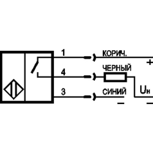 Бесконтактный выключатель OX IC41A-31P-1000-LES4-K