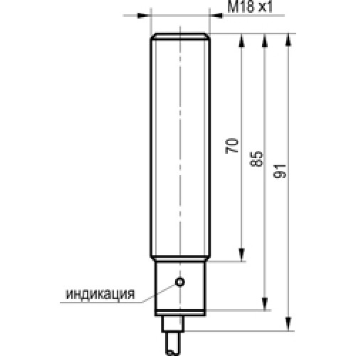 Бесконтактный выключатель OX A42A-43P-4000-LZ-C