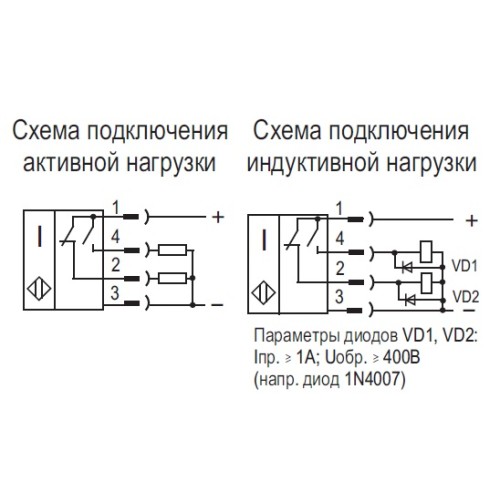 Бесконтактный выключатель ISB DC101A8-43P-R25E-LZS4