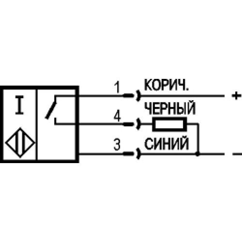 Индуктивный датчик ТЕКО ISN GC1B-31P-2,5-LS40