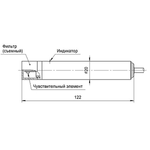 Датчик влажности SH Z51P5-35P-LZ