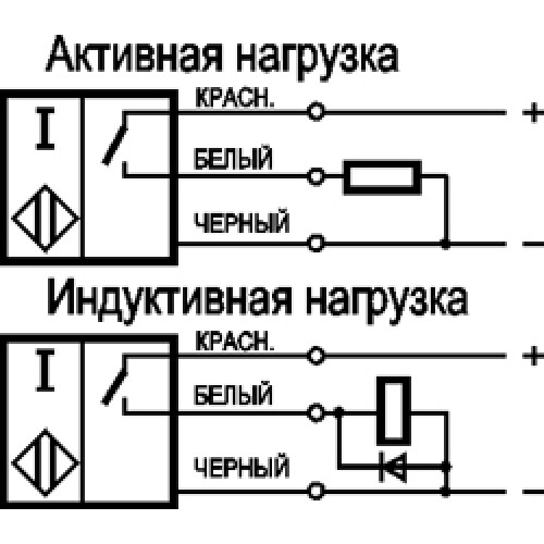 Бесконтактный выключатель ISB A4A8-31P-5F-LZT1-C-P (с маркировкой кабеля)